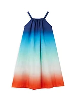 Little Girl's & Ombré Tent Dress