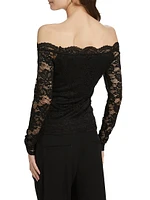 Lace Off-the-Shoulder Top