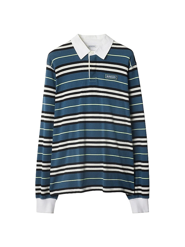Striped Cotton Rugby Shirt