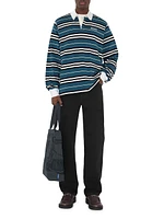 Striped Cotton Rugby Shirt