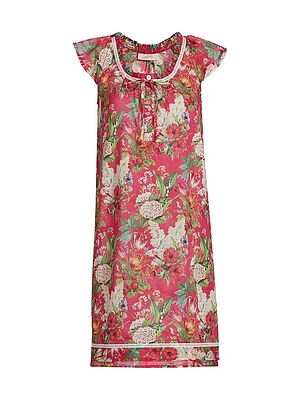 Clara Flutter-Sleeve Nightie