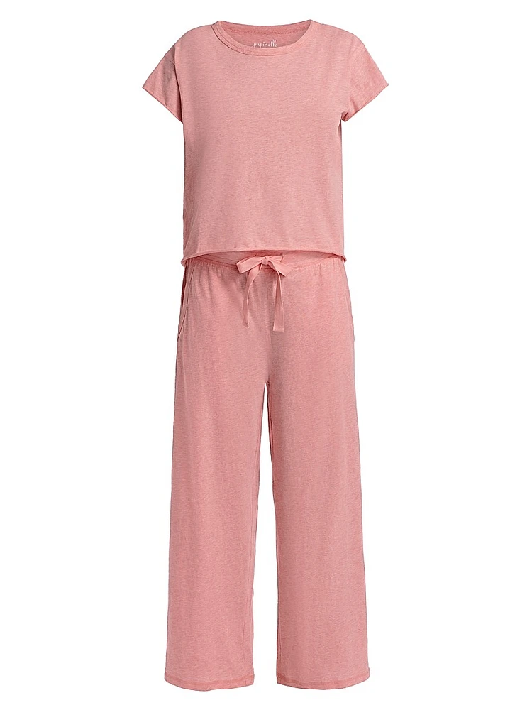 Jada Boxy T-Shirt & Wide-Leg Pants Set