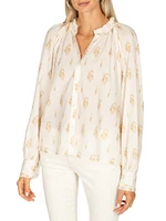 South Hampton Lorien Floral Cotton Blouse