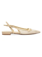 Tita Mesh Slingback Flats