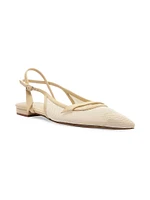 Tita Mesh Slingback Flats