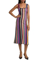 Katie Market Stripe Midi-Dress