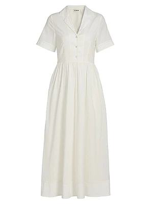 Meryl Voile Midi Shirtdress