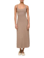 Ellison Compact-Knit Midi-Dress