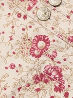 Dorothea Floral Cotton-Blend Shorts