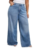 Weightless Good Standard Ease Wide-Leg Jeans