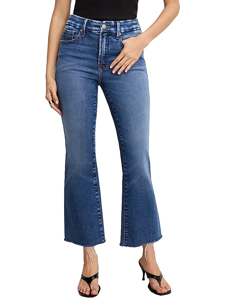 Soft Tech Good Legs Crop Mini Boot Jeans
