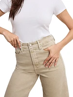 Good Skate Wide-Leg Crop Jeans