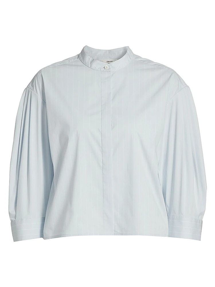 The Modern Puff Poplin Top