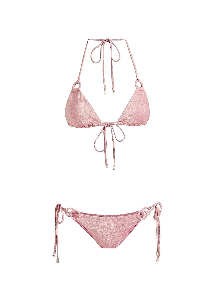 Rhiannon Metallic O-Ring Bikini