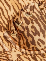 Cascadian Leopard-Printed Balconette Bikini Top