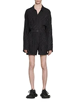 Logomania All Over Pyjama Shorts