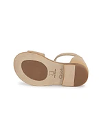Little Girl's & Girl's Logo Sandals