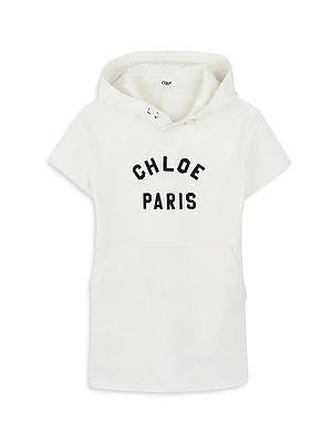 Little Girl's & Girl's Logo Hoodie Dress