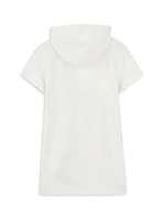 Little Girl's & Girl's Logo Hoodie Dress