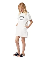 Little Girl's & Girl's Logo Hoodie Dress