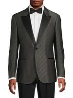 Shiny Woven Dinner Jacket