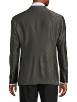 Shiny Woven Dinner Jacket