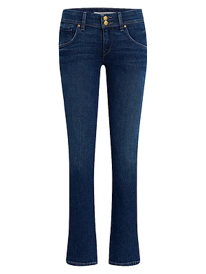 Brooks Nader x Hudson Beth Mid-Rise Straight Ankle Jeans