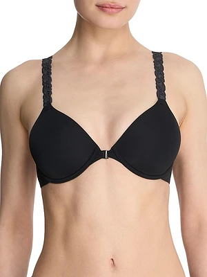 Pure Luxe Convertible Front Close T-Shirt Bra