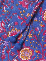 Amalfi Cotton Floral Midi Dress