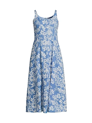Camillie Floral Midi-Dress