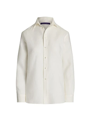 Linen Button-Up Shirt
