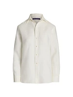 Linen Button-Up Shirt