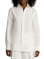 Linen Button-Up Shirt