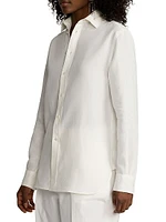 Linen Button-Up Shirt