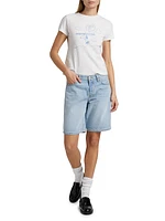 Peanuts Snoopy Graphic Classic Cotton T-Shirt