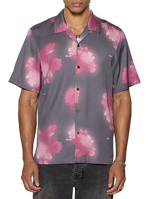 Cursed Resort Floral Camp Shirt