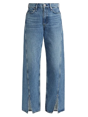 Shea High-Rise Relaxed Straight Jeans