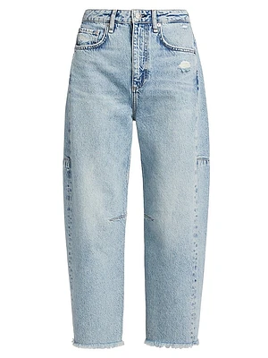 Charlie High-Rise Barrel Jeans