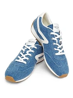 Retro Slim Denim Running Sneakers