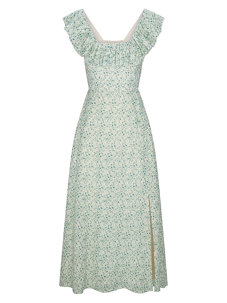 Iris Cotton Maxi Dress
