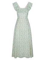 Iris Cotton Maxi Dress