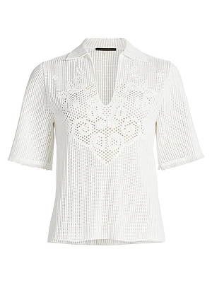 Lennon Knit Cotton Top