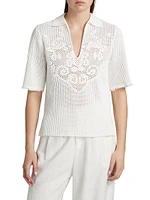Lennon Knit Cotton Top