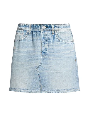 The Miramar Terry Miniskirt