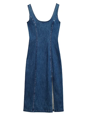Flexi Athena Denim Midi-Dress