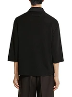 Silk Polo Shirt
