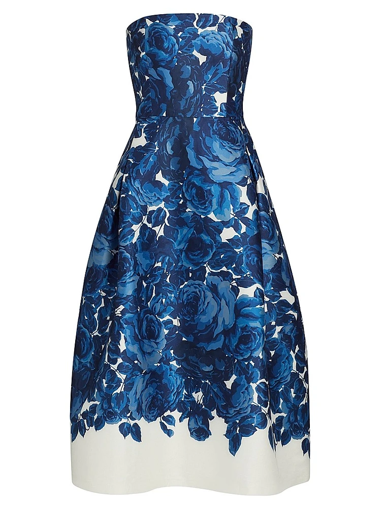 Shay Strapless Midi-Dress
