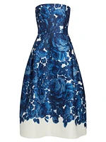 Shay Strapless Midi-Dress