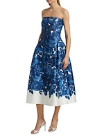 Shay Strapless Midi-Dress