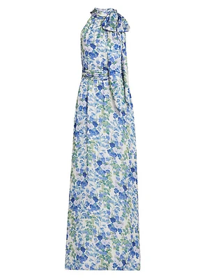 Kayla Floral Gown
